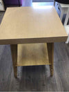 MCM BLONDE 2TEIR END TABLE