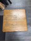 OAK 2 TIER END TABLE