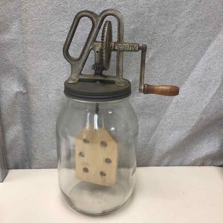 ANTIQUE DANDY BUTTER CHURN
