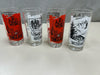 4 INTERNATIONAL THEME GLASSES