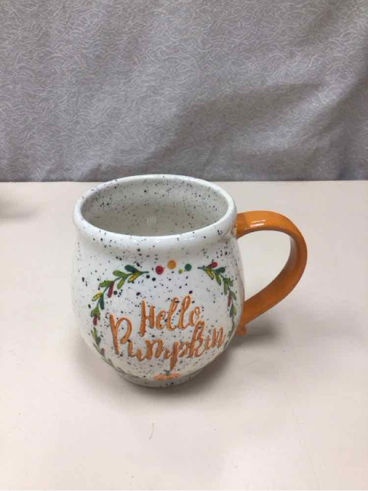 ''HELLO PUMPKIN'' COFFEE MUG