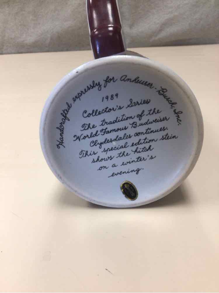 BUDWEISER XMAS MUG