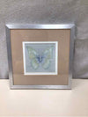 GREEN/BLUE BUTTERFLY ARTWORK