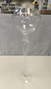 TALL GLASS CANDLEHOLDER