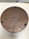 IRON ROUND TRAY COPPER COLOR