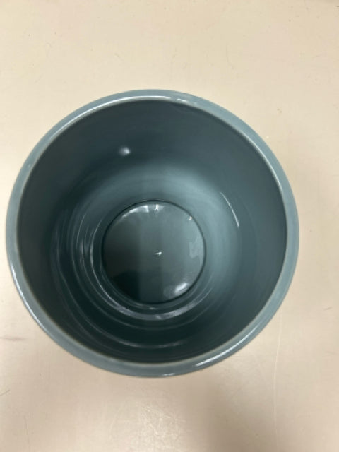 BLUE CERAMIC PLANTER