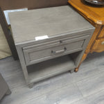 "SIENNA GREY" 1 DRAWER NIGHTSTAND