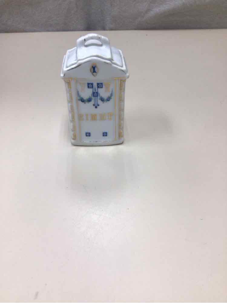 DECORATIVE HOUSE SHAPED CONTAINER