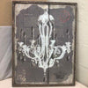 DISTRESSED CHANDELIER PIC