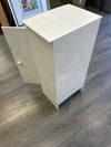 SMALL WHITE STORAGE CABINET