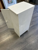 SMALL WHITE STORAGE CABINET