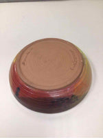 MULTI-COLOR CERAMIC CHIP DIP DISH