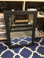 DARK GRAY FRAME MIRROR
