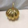 SMALL GOLD LIGHT-UP PUMPKIN