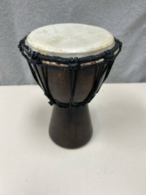 HANDMADE WOOD CARVED DRUM