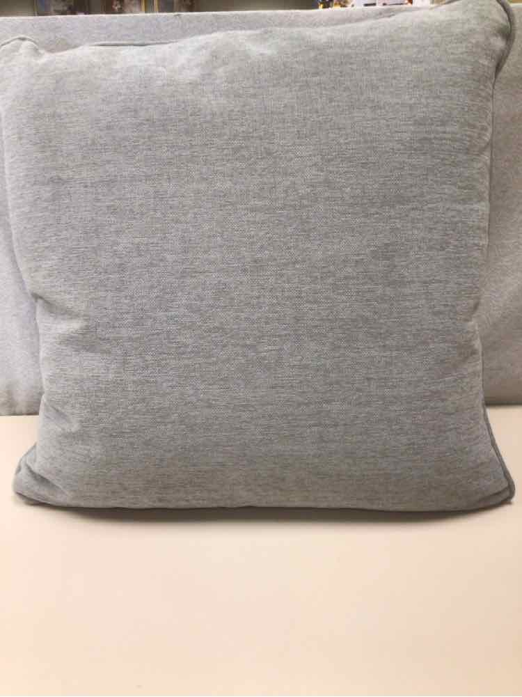 GRAY STRIPED PILLOW