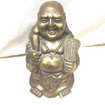 GOLD IRON BUDDHIST STATUE