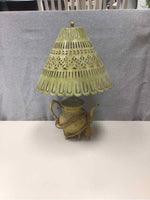 TEA POT TABLE LAMP METAL SHADE