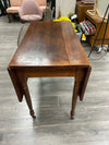DARK WOOD DROP LEAF TABLE