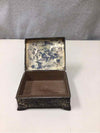 ORNATE SMALL PEWTER BOX