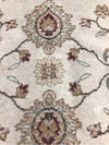 IVORY/BROWN ORIENTAL DESIGN RUG