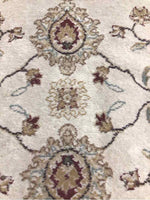 IVORY/BROWN ORIENTAL DESIGN RUG