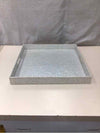 SILVER MIRRORED SERVING TRAY