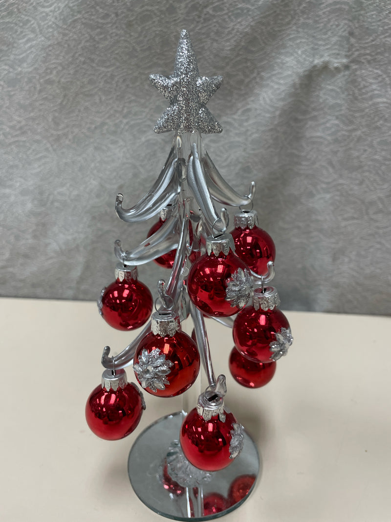 SM XMAS TREE W/BULBS