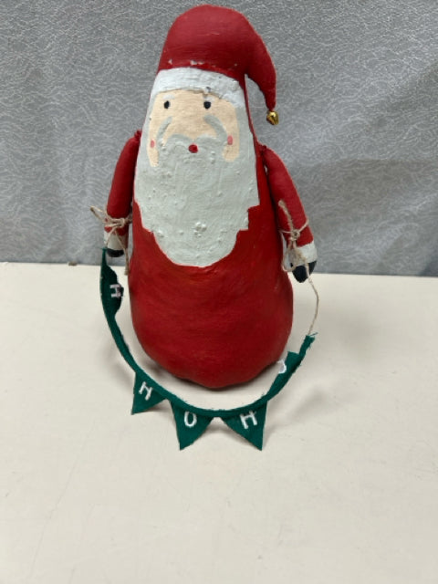 RED SANTA DOORSTOP