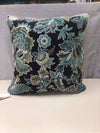 BLUE FLORAL PILLOW