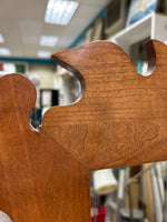 ANTIQUE WOOD CARVED MIRROR