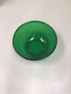 VINTAGE GREEN GLASS BOWL