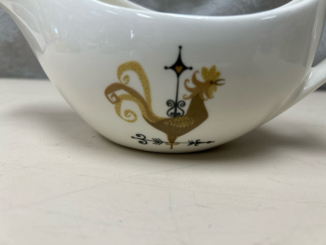 ROOSTER THEME GRAVY BOAT – onemoretimeetc