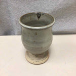 GRAY CERAMIC GOBLET