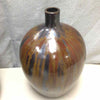RED GREY CERAMIC VASE