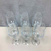 6 CLEAR STEM WARE