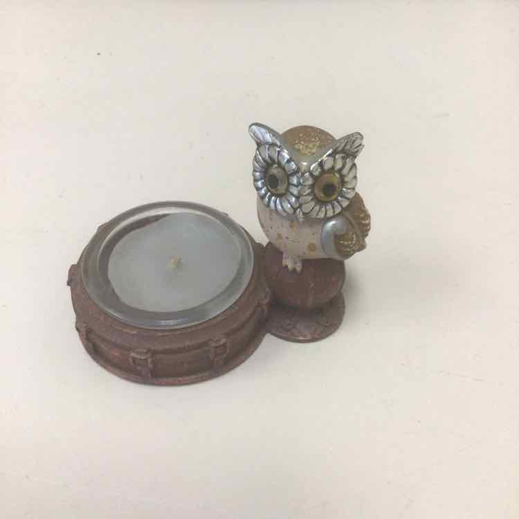 MINI OWL CANDLE HOLDER