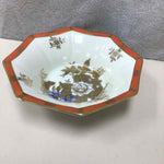 ORANGE GOLD ASIAN BOWL