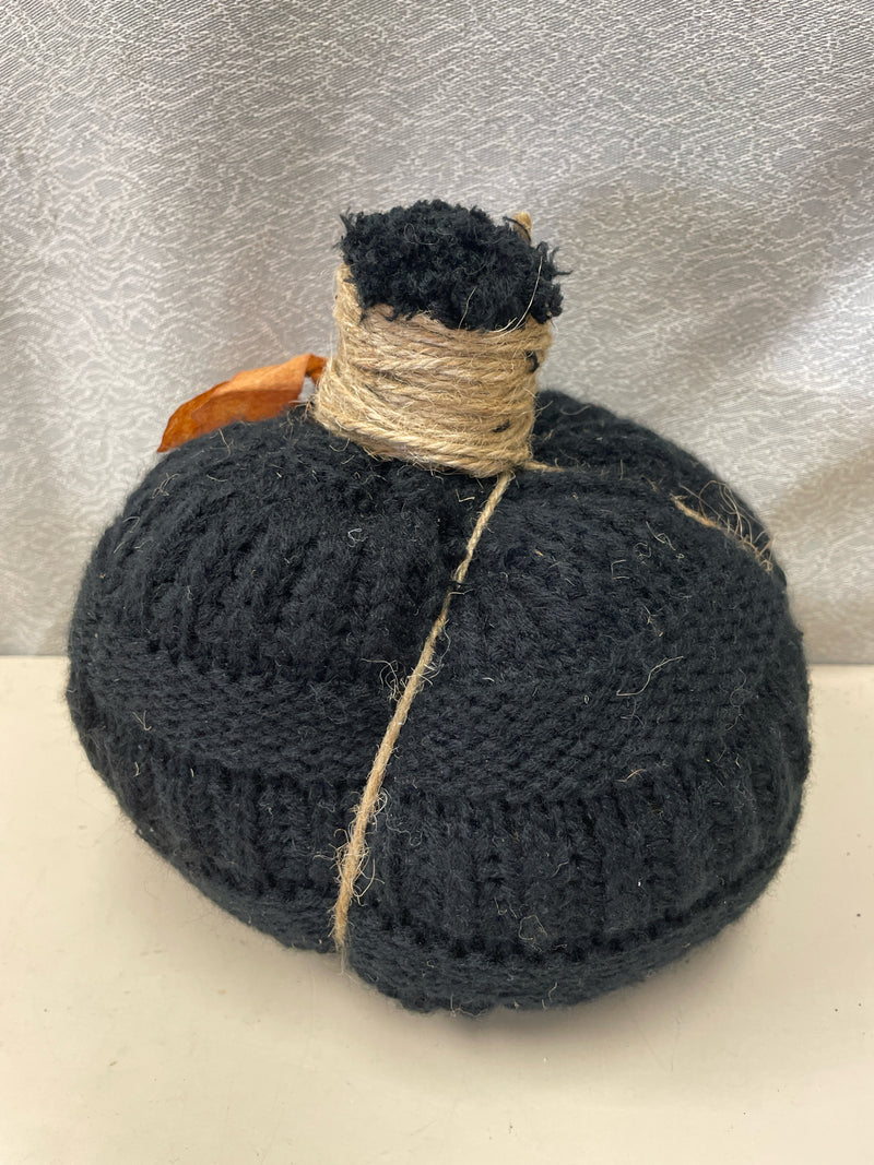 BLACK CLOTH PUMPKIN