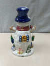 SNOWMAN CERAMIC HOUSE