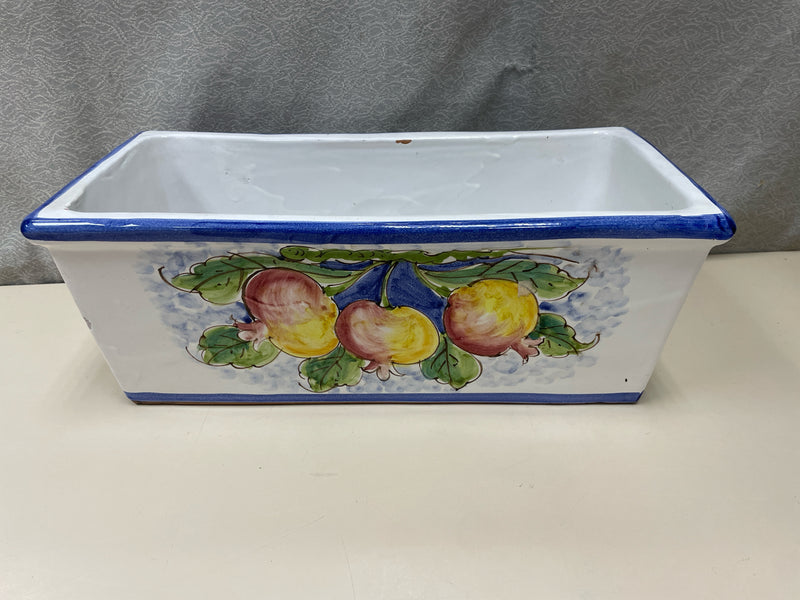 ITALIAN CERAMIC PLANTER BOX