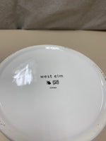 ROUND WHITE "TEA" CONTAINER