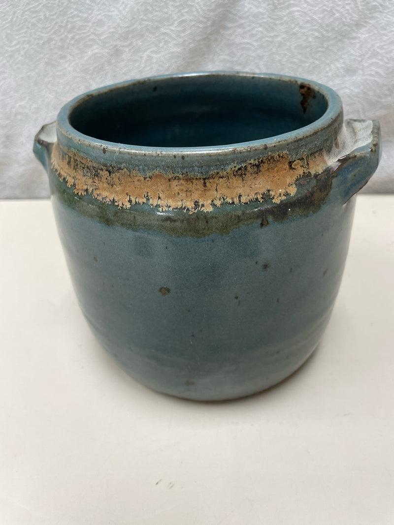 BLUE POTTERY VASE