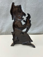 COPPER JESTER DOORSTOP