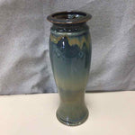 BLUE/BROWN TALL VASE