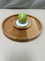 WOOD BOARD W/TENNIS BALL INSERT