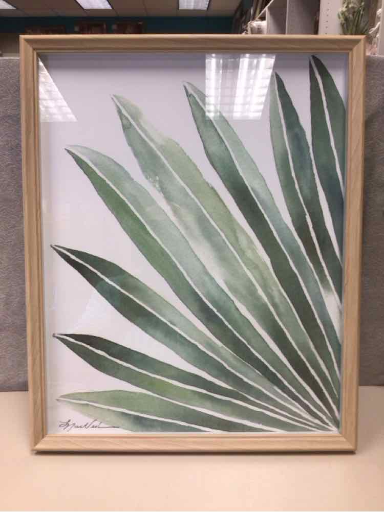 SIGNED TROPICAL LEAF