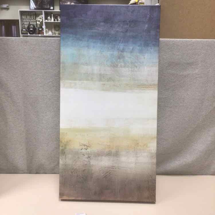 BROWN/BLUE TONES CANVAS
