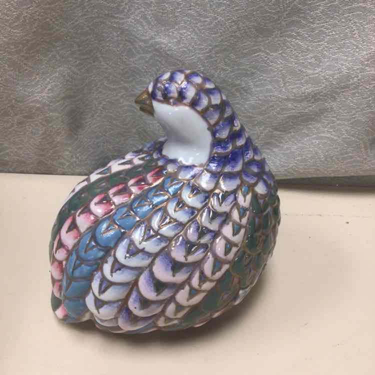 COLORFUL PORCELAIN BIRD