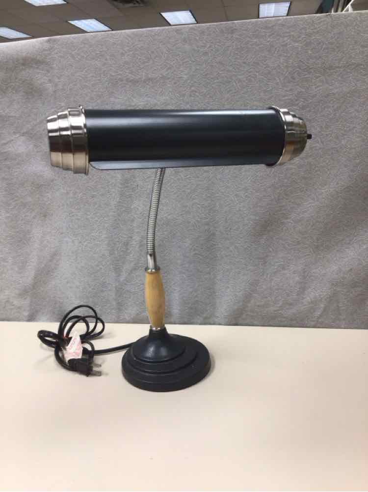 VINTAGE STYLE GREY DESK LAMP